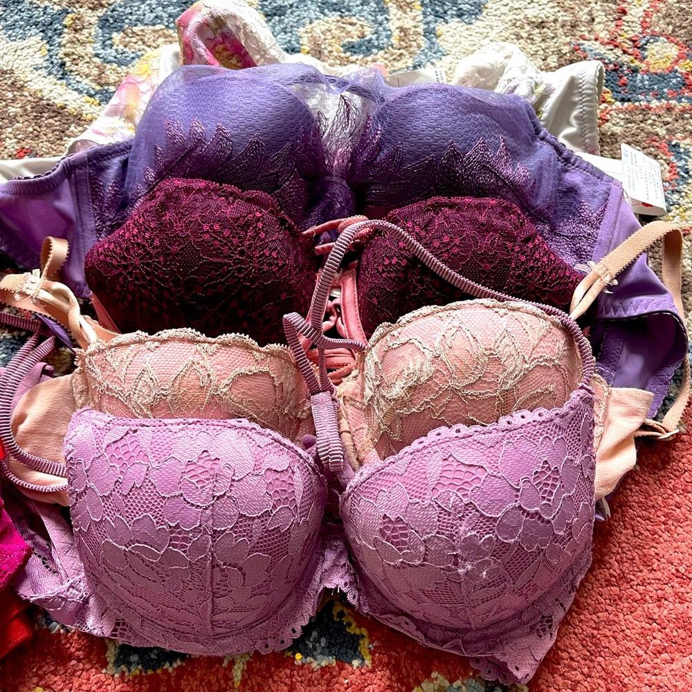 5 34A bras bundle